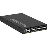 Netgear M4350-12X12F Gestito L3 10G Ethernet (100/1000/10000) 1U Nero, Interruttore Gestito, L3, 10G Ethernet (100/1000/10000), Full duplex, Montaggio rack, 1U