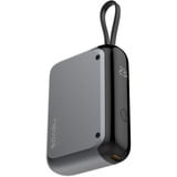 Nevox POWERBANK 10000mAh, cavo USB-C integrato grigio