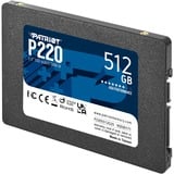 Patriot P220 512 GB, Disco a stato solido Nero