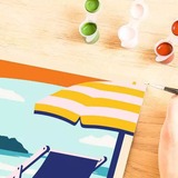 Ravensburger CreArt Gallery Wall Set - At the Beach, Vernice 