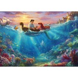 Schmidt Spiele Thomas Kinkade Studios: Disney - Ariel nella scatola metallica nostalgica, Puzzle 