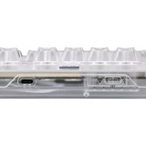 Sharkoon Crystal Shark, Tastiera da gioco bianco