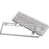Sharkoon Crystal Shark, Tastiera da gioco bianco
