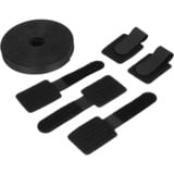 Sharkoon OfficePal Organizzatore di Cavi, Gestione dei cavi Nero