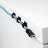 Sharkoon OfficePal Organizzatore di Cavi, Gestione dei cavi Nero