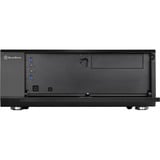 SilverStone GD10 HTPC Nero Nero, HTPC, PC, Nero, ATX, CEB, uATX, Alluminio, Plastica, Acciaio, Lato