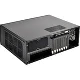 SilverStone GD10 HTPC Nero Nero, HTPC, PC, Nero, ATX, CEB, uATX, Alluminio, Plastica, Acciaio, Lato