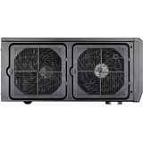 SilverStone GD10 HTPC Nero Nero, HTPC, PC, Nero, ATX, CEB, uATX, Alluminio, Plastica, Acciaio, Lato