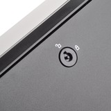 SilverStone GD10 HTPC Nero, Case HTPC Nero, HTPC, PC, Nero, ATX, CEB, uATX, Alluminio, Plastica, Acciaio, Lato