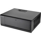 SilverStone GD10 HTPC Nero, Case HTPC Nero, HTPC, PC, Nero, ATX, CEB, uATX, Alluminio, Plastica, Acciaio, Lato