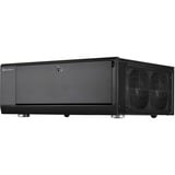SilverStone GD10 HTPC Nero, Case HTPC Nero, HTPC, PC, Nero, ATX, CEB, uATX, Alluminio, Plastica, Acciaio, Lato