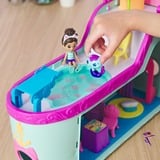 Spin Master Gabby's Dollhouse, Crociera dei gatti di Gabby, nave da crociera giocattolo con 2 personaggi, giocattoli a sorpresa e accessori per la casa delle bambole, giocattoli per bambine e bambini dai 3 anni in su,  veicolo da gioco 
