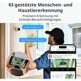 SwitchBot Outdoor Spotlight Cam 2K, Telecamera di sorveglianza bianco