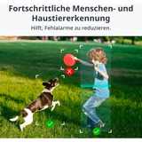 SwitchBot Outdoor Spotlight Cam 2K, Telecamera di sorveglianza bianco