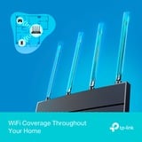 TP-Link Archer AX12 router wireless Fast Ethernet Dual-band (2.4 GHz/5 GHz) Nero Wi-Fi 6 (802.11ax), Dual-band (2.4 GHz/5 GHz), Collegamento ethernet LAN, Nero, Router da tavolo