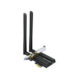 TP-Link Archer TX50E WLAN / Bluetooth 2402 Mbit/s, Adattatore Wi-Fi Wireless, PCI Express, WLAN / Bluetooth, Wi-Fi 6 (802.11ax), 2402 Mbit/s, Nero, Metallico