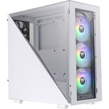 Thermaltake Divider 300 TG Snow Midi Tower Bianco, Chassis Tower bianco, Midi Tower, PC, Bianco, ATX, micro ATX, Mini-ITX, SPCC, Multi