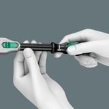 Wera 8100 SA 9 Set di cricchetto Zyklop Speed, in pollici, 1/4", Set di strumenti Nero/Verde