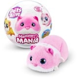 ZURU 9543 Peluche, Gioco figura Pets Alive 9543, Criceto giocattolo, 3 anno/i, Mini Stilo AAA