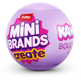 ZURU Mini Brands - Create Kawaii Bouquet, Bricolage Multicolore