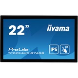 iiyama ProLite TF2234MC-B7AGB Monitor PC 54,6 cm (21.5") 1920 x 1080 Pixel Full HD LED Touch screen Multi utente Nero, Public Display Nero, 54,6 cm (21.5"), 1920 x 1080 Pixel, Full HD, LED, 8 ms, Nero