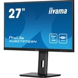 iiyama ProLite XUB2797QSN-B2 Monitor PC 68,6 cm (27") 2560 x 1440 Pixel Quad HD LED Nero, Monitor LED Nero (opaco), 68,6 cm (27"), 2560 x 1440 Pixel, Quad HD, LED, 1 ms, Nero