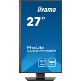 iiyama ProLite XUB2797QSN-B2 Monitor PC 68,6 cm (27") 2560 x 1440 Pixel Quad HD LED Nero, Monitor LED Nero (opaco), 68,6 cm (27"), 2560 x 1440 Pixel, Quad HD, LED, 1 ms, Nero