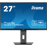 iiyama XUB2797QSN-B2, Monitor LED Nero (opaco)