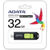 ADATA ACHO-UC300-32G-RBK/GN, Chiavetta USB Nero/Verde