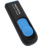 ADATA DashDrive UV128 128GB unità flash USB USB tipo A 3.2 Gen 1 (3.1 Gen 1) Nero, Blu Nero/Blu, 128 GB, USB tipo A, 3.2 Gen 1 (3.1 Gen 1), 90 MB/s, Lamina di scorrimento, Nero, Blu