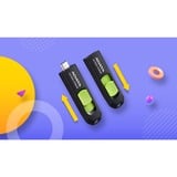 ADATA UC300 32 GB, Chiavetta USB Nero/Verde