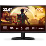 AOC G4 C24G42E Monitor PC 59,9 cm (23.6") 1920 x 1080 Pixel Full HD LED Nero, Rosso, Monitor di gioco Nero (opaco), 59,9 cm (23.6"), 1920 x 1080 Pixel, Full HD, LED, 4 ms, Nero, Rosso