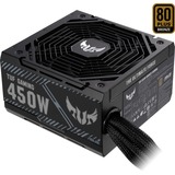 ASUS TUF-GAMING-450B alimentatore per computer 450 W 20+4 pin ATX ATX Nero Nero, 450 W, 100 - 240 V, 20 A, 37,4 A, 20 A, 0,8 A