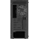 Aerocool Prism ARGB Midi Tower Nero Nero, Midi Tower, PC, Nero, ATX, micro ATX, Mini-ITX, ABS, SPCC, Indietro, Frontale