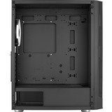 Aerocool Prism ARGB Midi Tower Nero Nero, Midi Tower, PC, Nero, ATX, micro ATX, Mini-ITX, ABS, SPCC, Indietro, Frontale