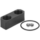Alphacool 11091 parte e accessorio del sistema di raffreddamento del computer Raccordi, Dissipatore di calore Nero, Raccordi, Nero, 15,2 mm, 40,1 mm, 13 mm, 7 g