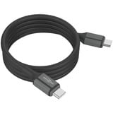 Ansmann Cavo in silicone USB-C a USB-C Nero