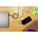 Ansmann Cavo in silicone USB-C a USB-C Nero