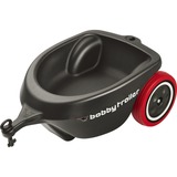 BIG 800056288 accessorio per giocattoli a dondolo e cavalcabili Rimorchio per auto giocattolo, Veicolo per bambini grigio/rosso scuro, Rimorchio per auto giocattolo, 1 anno/i, Nero, Rosso