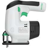 BLACK+DECKER Sega a gattuccio a batteria reviva, 12 Volt, Puzzle bianco/Nero