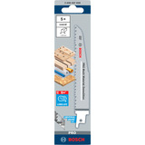 Bosch 2 608 657 608 lama per sega a gattuccio, sega a traforo e sega universale Lama per sega universale Bimetallo 5 pz Lama per sega universale, Truciolare, Legno per costruzione, Legno per costruzione con chiodi, Plastica rinforzata con fibra..., Bimetallo, Bianco, 5 - 8, 3,2 mm