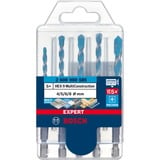 Bosch 2 608 900 585 punta per trapano Set di punte per trapano 5 pz, Drill bit set Trapano, Set di punte per trapano, Cemento, Plastica, Piastrella morbida, Legno dolce, Acciaio, Attacco esagonale, 15 mm, 73 mm