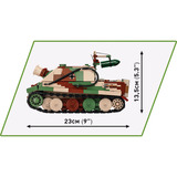 COBI 38 cm mortaio d'assalto Sturmtiger, Giochi di costruzione 