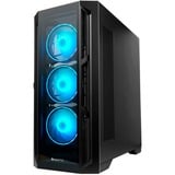Chieftec APEX GA-01B-TG-OP ATX Midi Tower Nero, Chassis Tower Nero, Midi Tower, PC, Nero, ATX, EATX, ITX, micro ATX, Mini-ITX, SPCC, Gaming