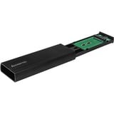 Chieftec CEB-M2C-TL contenitore di unità di archiviazione Box esterno HDD/SSD Nero M.2 Nero, Box esterno HDD/SSD, M.2, 10 Gbit/s, Collegamento del dispositivo USB, Nero