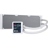 Corsair NAUTILUS II 360 RS LCD Raffreddatore liquido per CPU, Raffreddamento ad acqua bianco