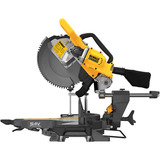 DEWALT Sega a pannelli a batteria XR FLEXVOLT DCS781N, 54 Volt, Sega mitra/Troncatrice giallo/Nero