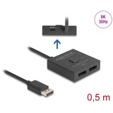 DeLOCK 18906, Interruttore di DisplayPort Nero