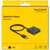 DeLOCK 18906, Interruttore di DisplayPort Nero