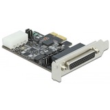 DeLOCK 89909 scheda di interfaccia e adattatore Interno Seriale PCIe, Seriale, A basso profilo, RS-232, Nero, 230,4 Kbit/s